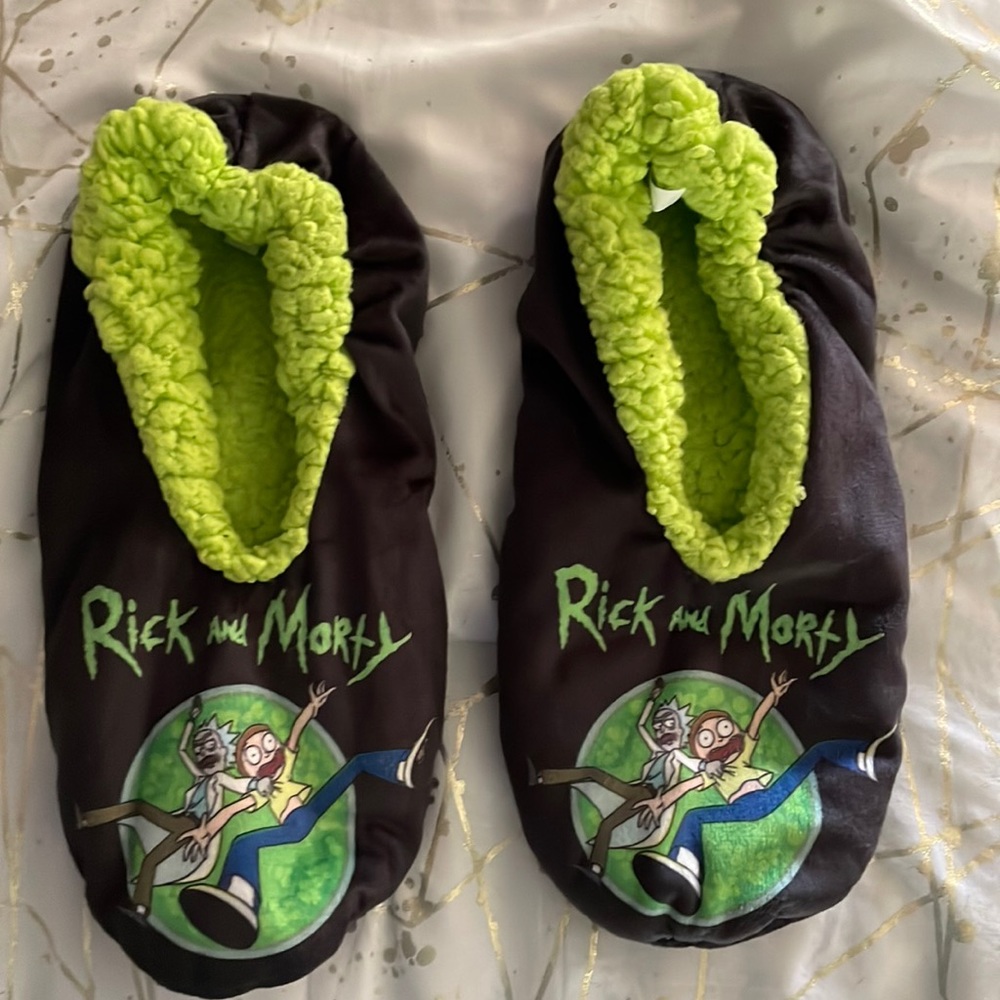 Comfy Rick and Morty Slippers